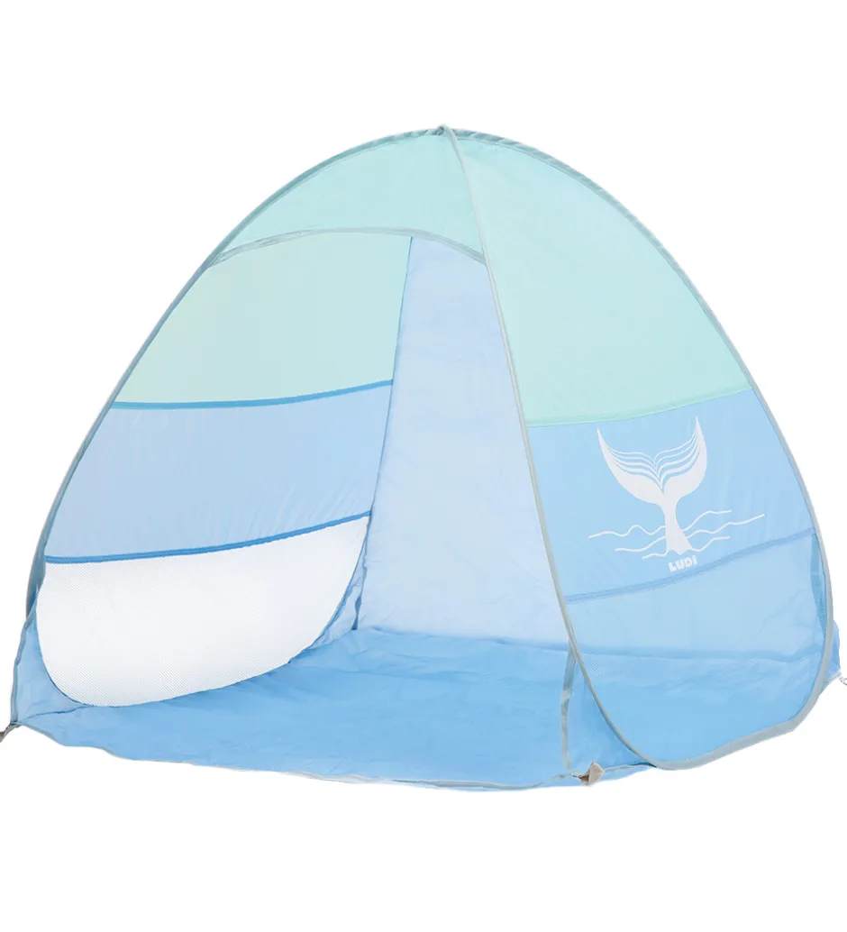 Legetelte|Legetelte*Ludi Skyggetelt - UV50 - 100x63 cm - Blå/Mint