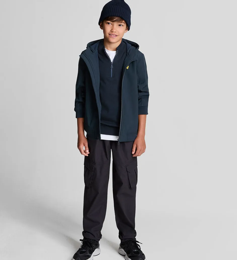 Børn Lyle & Scott Softshelljakke - Dark Navy