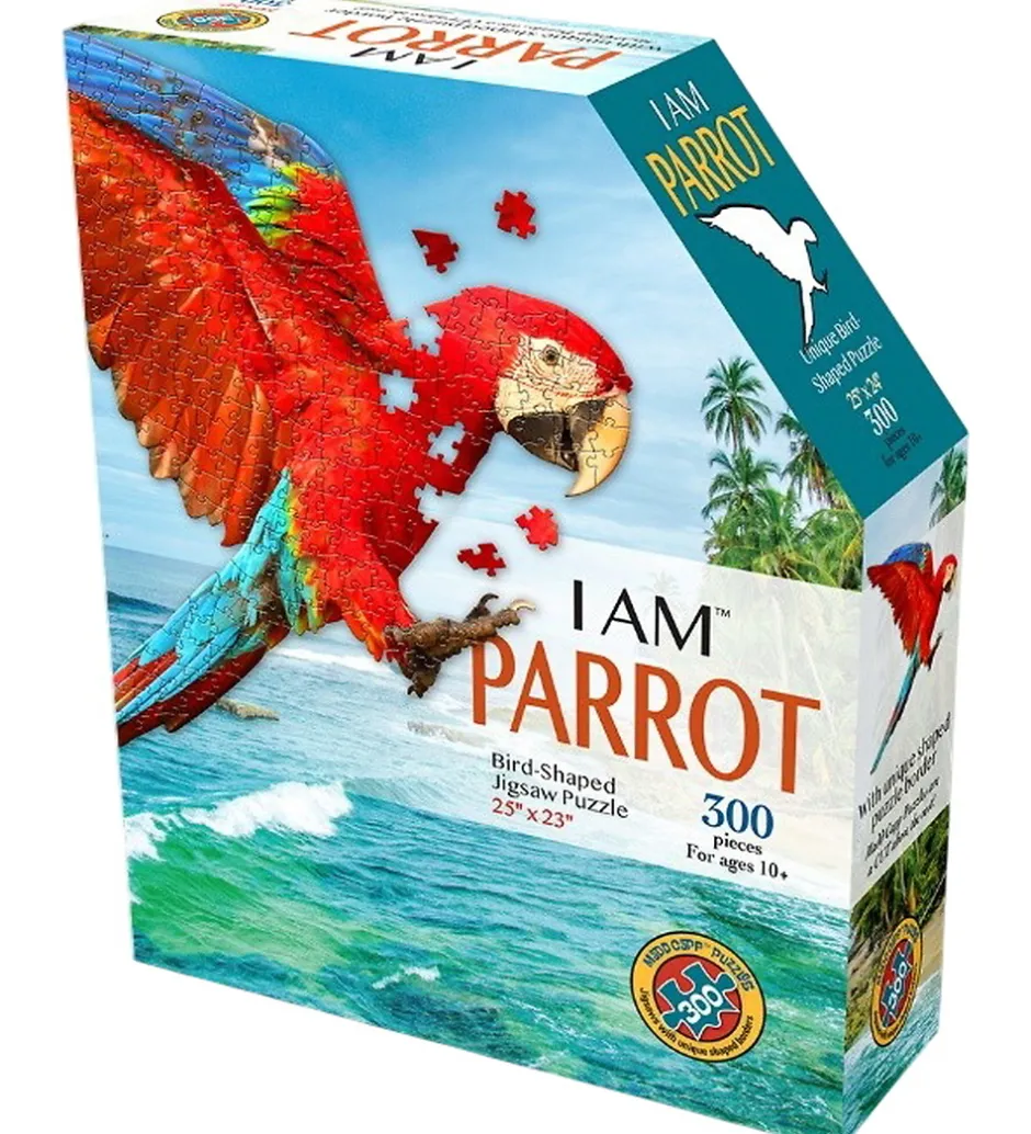 Puslespil*Madd Capp Puzzles Puslespil - I Am Parrot - 300 Brikker