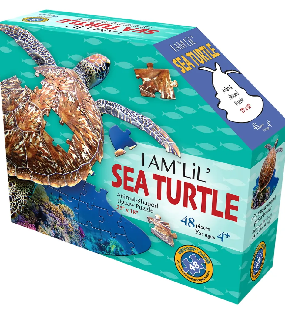 Puslespil*Madd Capp Puzzles Puslespil - I Am LiL' Sea - 48 Brikker