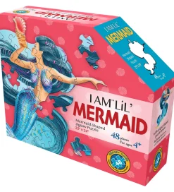 Puslespil*Madd Capp Puzzles Puslespil - I Am LiL' Mermaid - 48 Brikker
