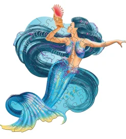 Puslespil*Madd Capp Puzzles Puslespil - I Am LiL' Mermaid - 48 Brikker