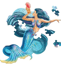 Puslespil*Madd Capp Puzzles Puslespil - I Am LiL' Mermaid - 48 Brikker