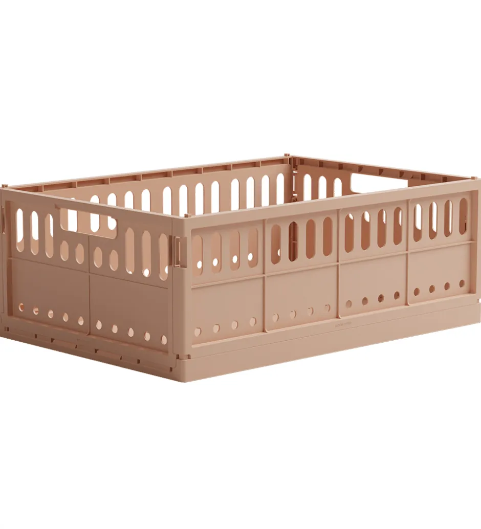 Foldekasser*Made Crate Foldekasse - Maxi - 48x33x17,5 cm - Blush