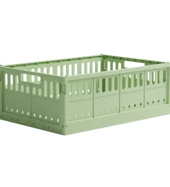 Foldekasser|Bokse Og Kasser*Made Crate Foldekasse - Maxi - 48x33x17,5 cm - Spring Green