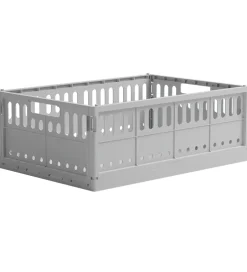 Foldekasser|Bokse Og Kasser*Made Crate Foldekasse - Maxi - 48x33x17,5 cm - Misty Grey