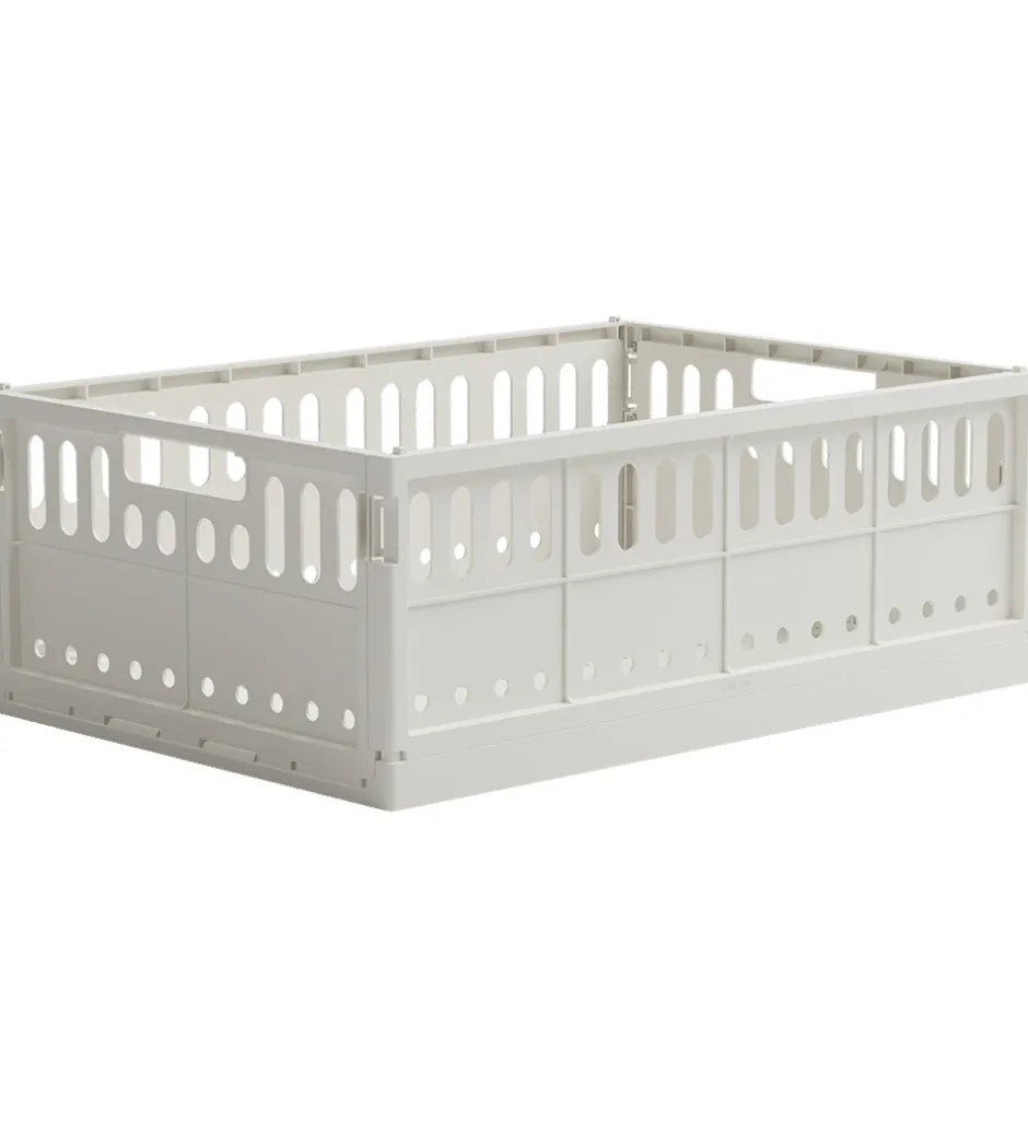 Foldekasser*Made Crate Foldekasse - Maxi - 48x33x17,5 cm - Milk