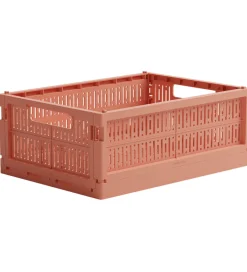 Foldekasser*Made Crate Foldekasse - Midi - 33x24x13 cm - Peachy