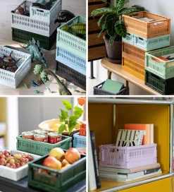 Foldekasser*Made Crate Foldekasse - Midi - 33x24x13 cm - Peachy