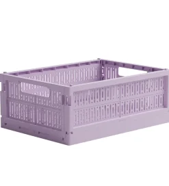 Foldekasser*Made Crate Foldekasse - Midi - 33x24x13 cm - Lilac
