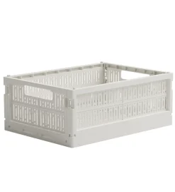 Foldekasser*Made Crate Foldekasse - Midi - 33x24x13 cm - Milk
