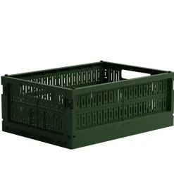 Foldekasser*Made Crate Foldekasse - Midi - 33x24x13 cm - Racing Green