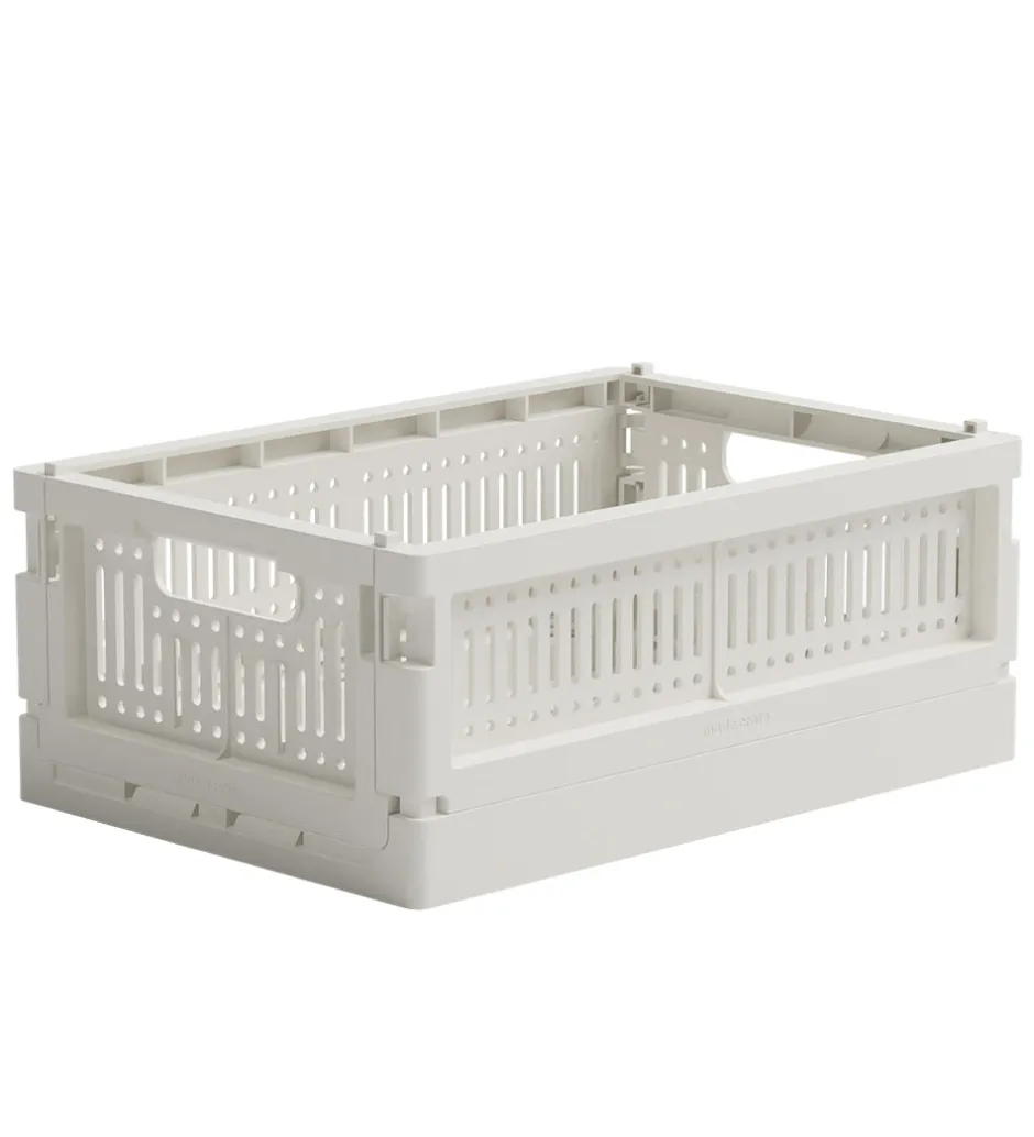 Made Crate Foldekasse - Mini - 24x17x9,5 cm - Milk