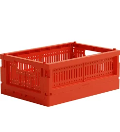 Foldekasser*Made Crate Foldekasse - Mini - 24x17x9,5 cm - So Bright Red