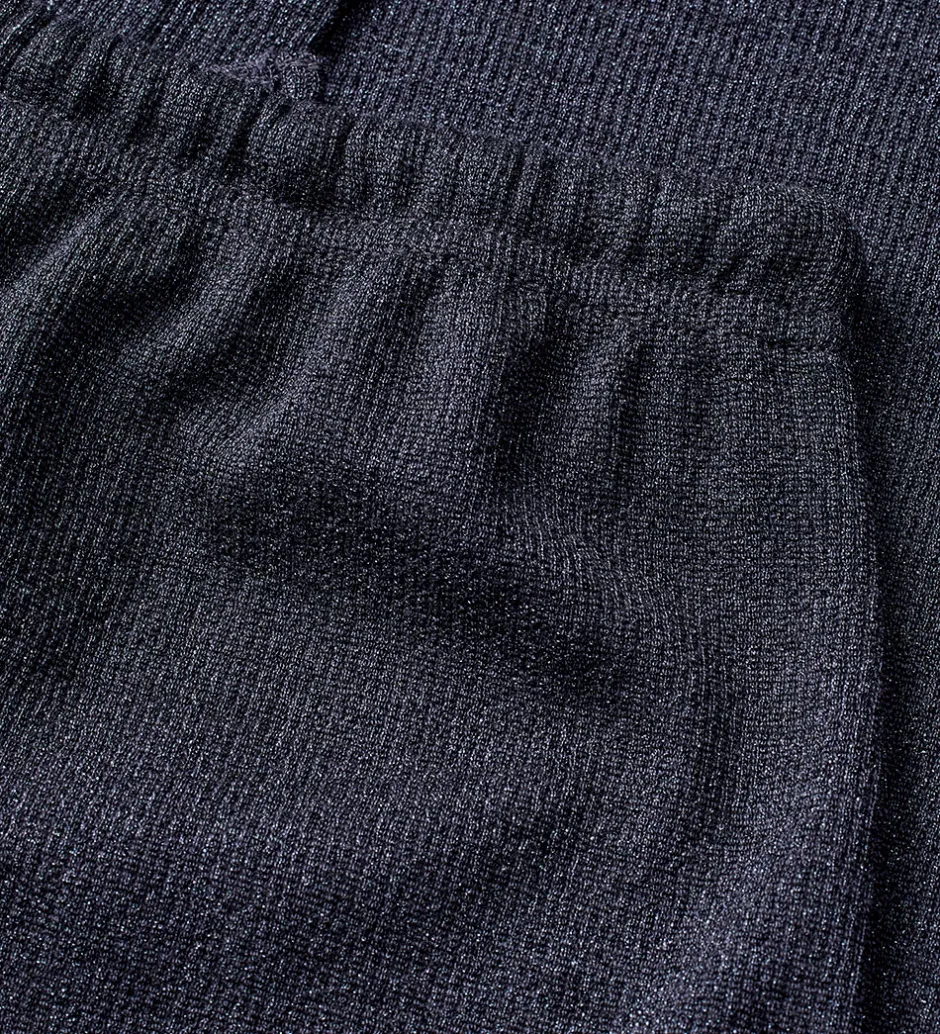 Bukser Og Jeans*Mads Nørgaard Bukser - Rib - Verona - Parisian Night m. Glimmer