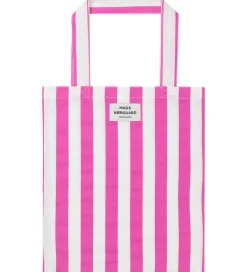 Mads Nørgaard Shopper - Atoma - Carmine Rose/White Alyssum