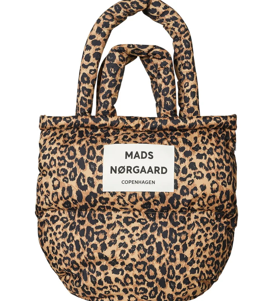 Mads Nørgaard Shopper - Light Ripstop Pillow - Leo AOP/Black