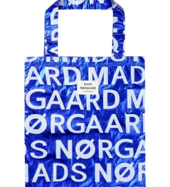 Tasker|Shoppers*Mads Nørgaard Shopper - Sacky Metallic Atoma - Blå