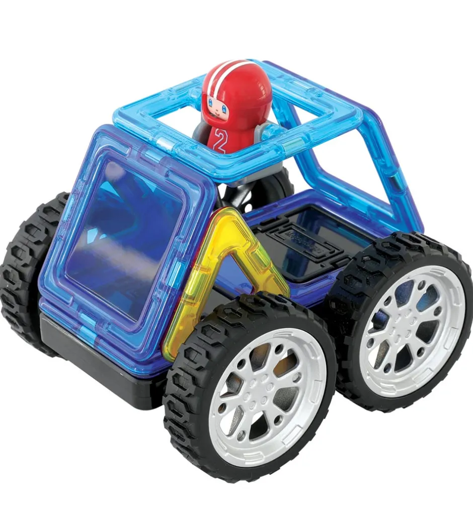 Magnetlegetøj*Magformers Magnetsæt - 9 stk - Kart Rally