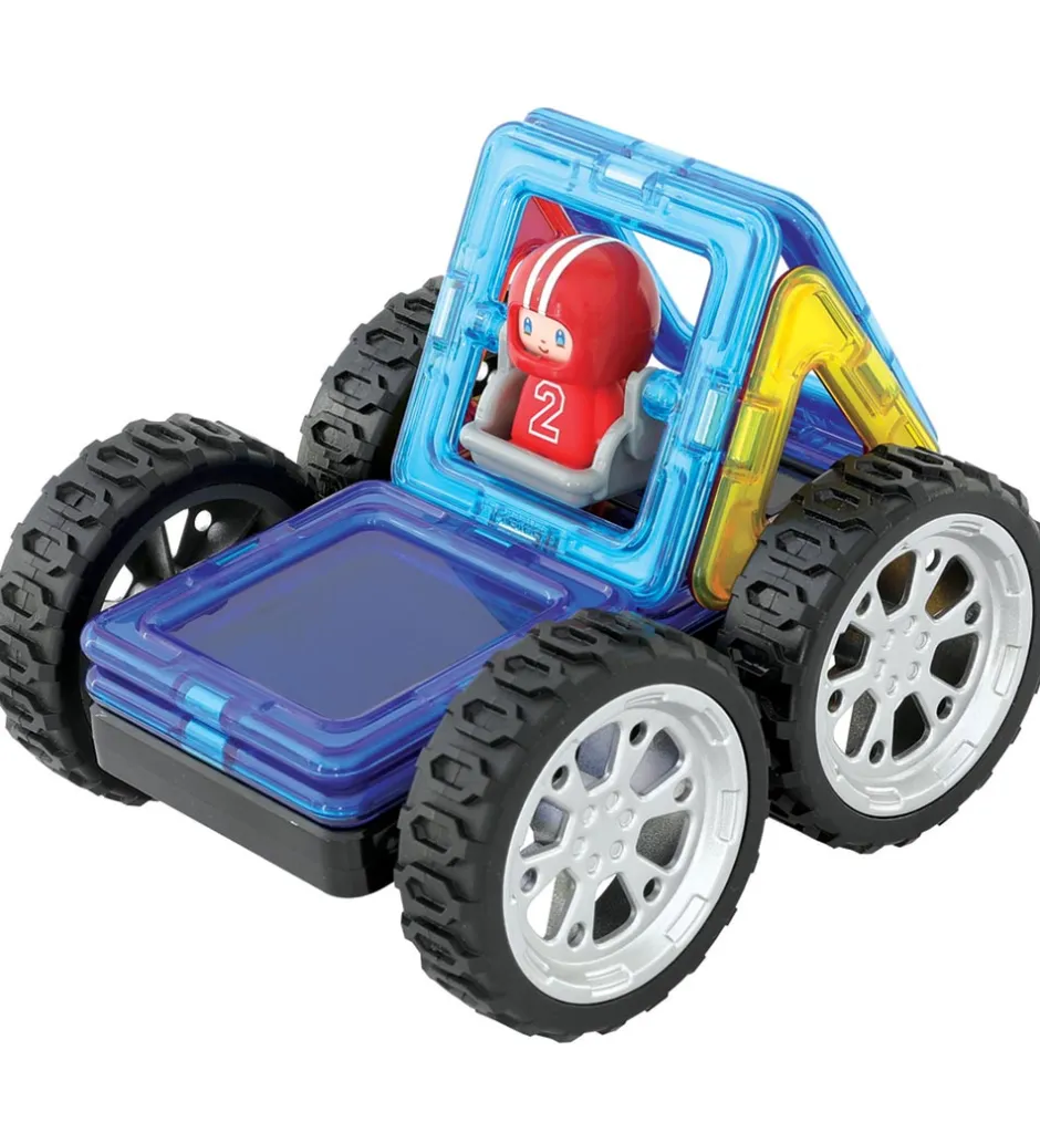 Magnetlegetøj*Magformers Magnetsæt - 9 stk - Kart Rally