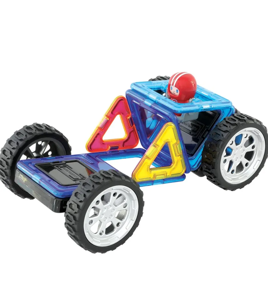 Magnetlegetøj*Magformers Magnetsæt - 9 stk - Kart Rally