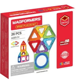 Magnetlegetøj*Magformers Magnetsæt - Basic Plus - 26 Dele