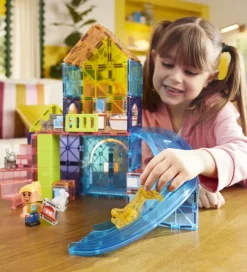 Magna-Tiles Magna Tiles Magnetsæt - 50 Dele - Pet Playhouse + MicroMAGS