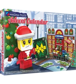 Julekalender Magna-Tiles - 34 Dele - MicroMAGS