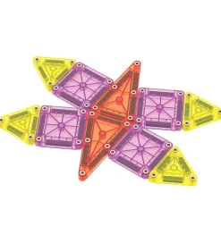 Magna-Tiles Magnetsæt - 55 Dele - Deluxe Travel Set + MicroMAGS
