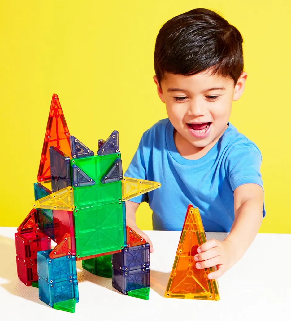 Magna-Tiles Magnetsæt - 62 Dele - MicroMAGS & Combo