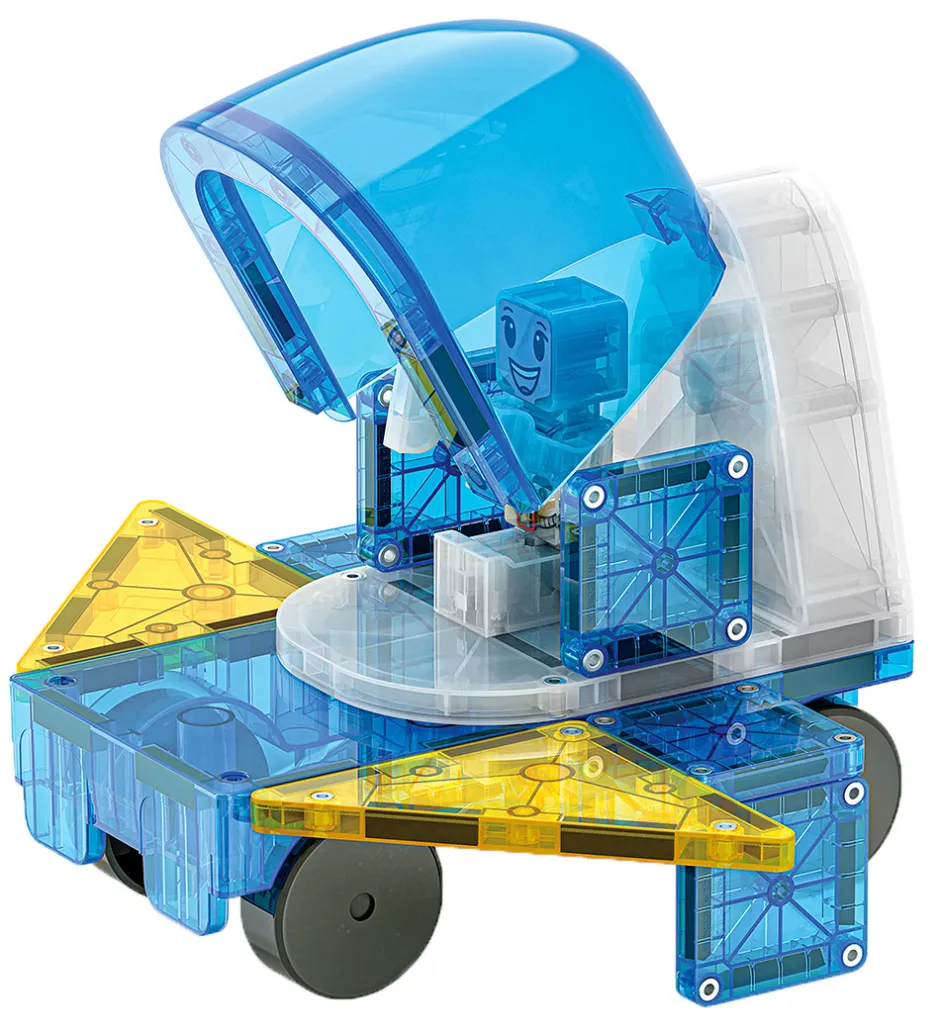 Magnetlegetøj*Magna-Tiles Magnetsæt - 32 Dele - Space + MicroMAGS