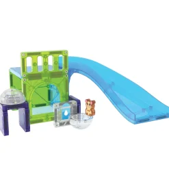 Magnetlegetøj|Konstruktionslegetøj*Magna-Tiles Magnetsæt - 13 Dele - Hamster Wheel + MicroMAGS