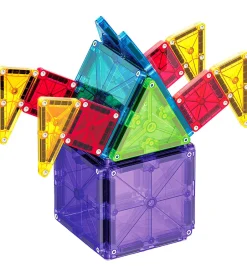 Magnetlegetøj*Magna-Tiles Magnetsæt - 46 Dele - MicroMAGS & Combo