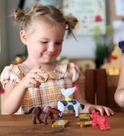 Magnetlegetøj*Magna-Tiles Magnetsæt - 25 Dele - Farm Animals