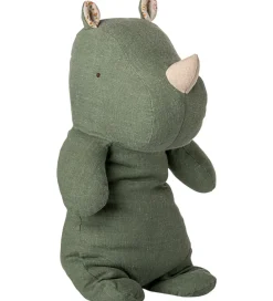 Bamser*Maileg Bamse - Safari Friends - Næsehorn - Medium - Salviegrøn