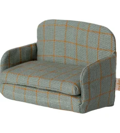 Dukker Og Tilbehør*Maileg Miniature Sofaseng - Mus - Tern