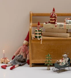 Dekoration|Julepynt*Maileg Nisse - Str. 4 - Pige m. Nederdel Og Cardigan