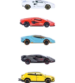 Biler, Tog Og Køretøjer*Majorette Biler - 5-pak - Lamborghini