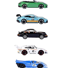 Biler, Tog Og Køretøjer*Majorette Biler - Porsche - 5-pak