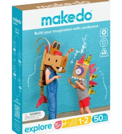 MakeDo Værktøj til Pap - Explore - 50 Dele