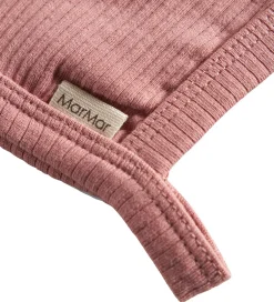 Babyhjelme*MarMar Babyhjelm - Rib - Modal - Rose Parfait