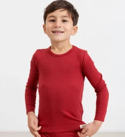 Børn MarMar Bluse - Rib/Modal - Hibiscus Red