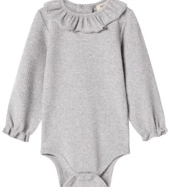 Bodyer*MarMar Body l/æ - Rib/Modal - Brandine - Light Grey Melange