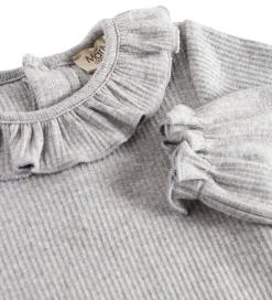 Bodyer*MarMar Body l/æ - Rib/Modal - Brandine - Light Grey Melange