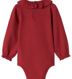 Juletøj|Bodyer*MarMar Body l/æ - Rib/Modal - Brandine - Hibiscus Red
