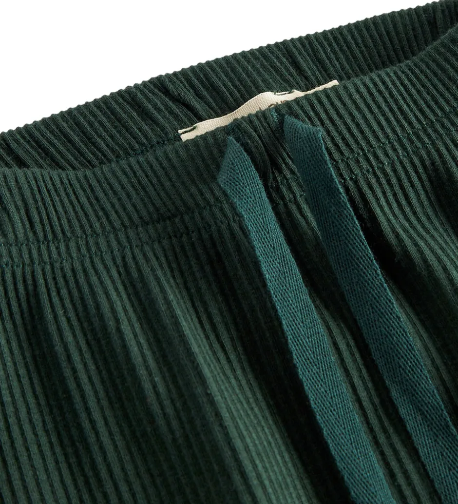 Børn MarMar Bukser - Rib/Modal - Pico - Dark Leaf