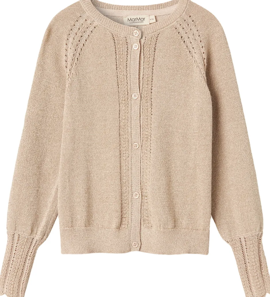 Cardigans*MarMar Cardigan - Strik - Tillie - Gold Glitter