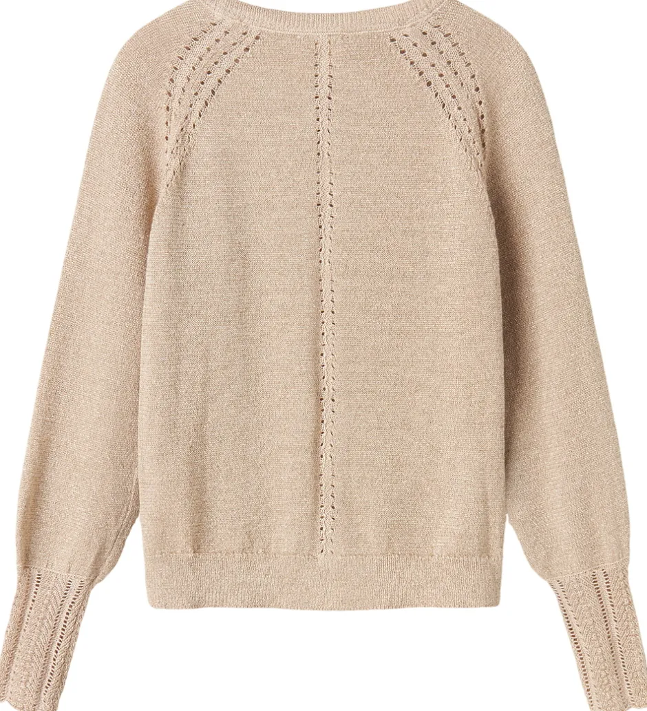 Cardigans*MarMar Cardigan - Strik - Tillie - Gold Glitter