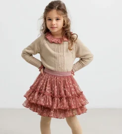 Cardigans*MarMar Cardigan - Strik - Tillie - Gold Glitter