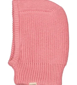 Elefanthuer*MarMar Elefanthue - Uld/Bomuld - 2-lags - Strik - Raspberry
